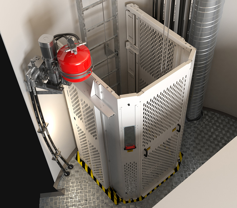 Nordex Tower Lift Barrier