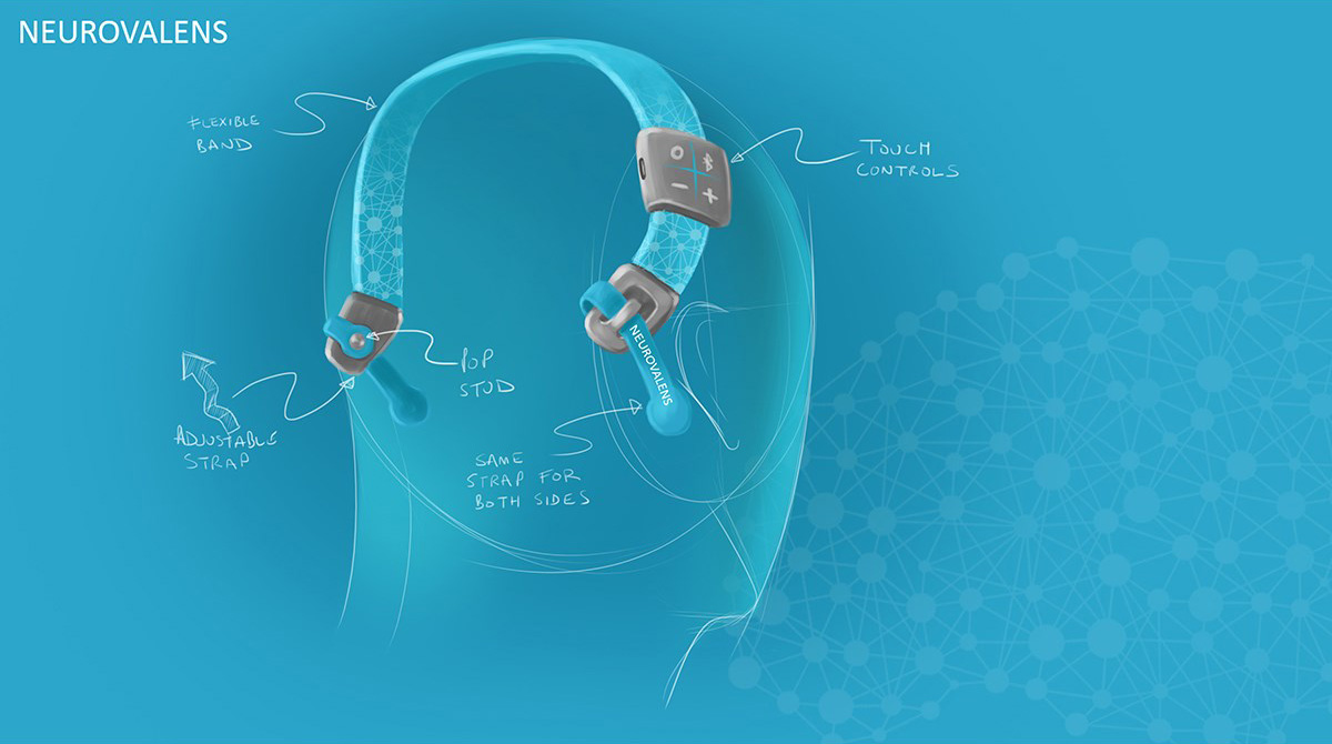 Modius - Weightloss Headband Concept sketch 2