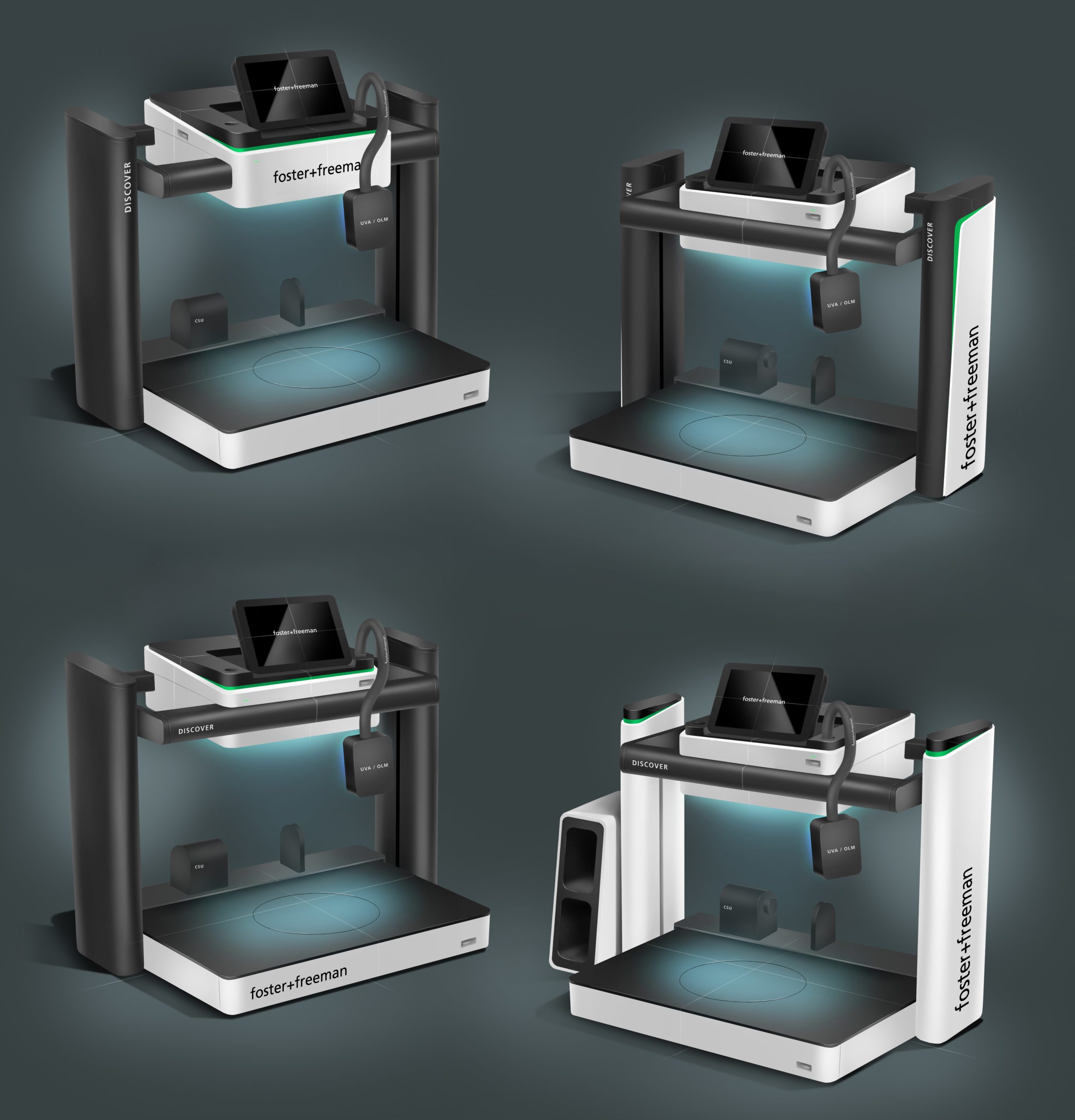 Industrial Design Concepts of Foster+Freeman Discover
