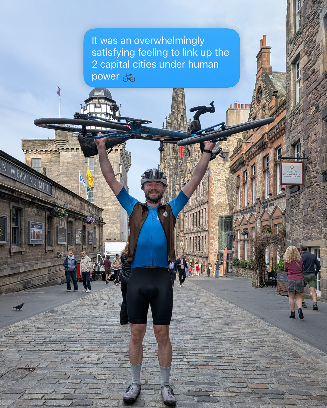 London to Edinburgh Cycle - 16