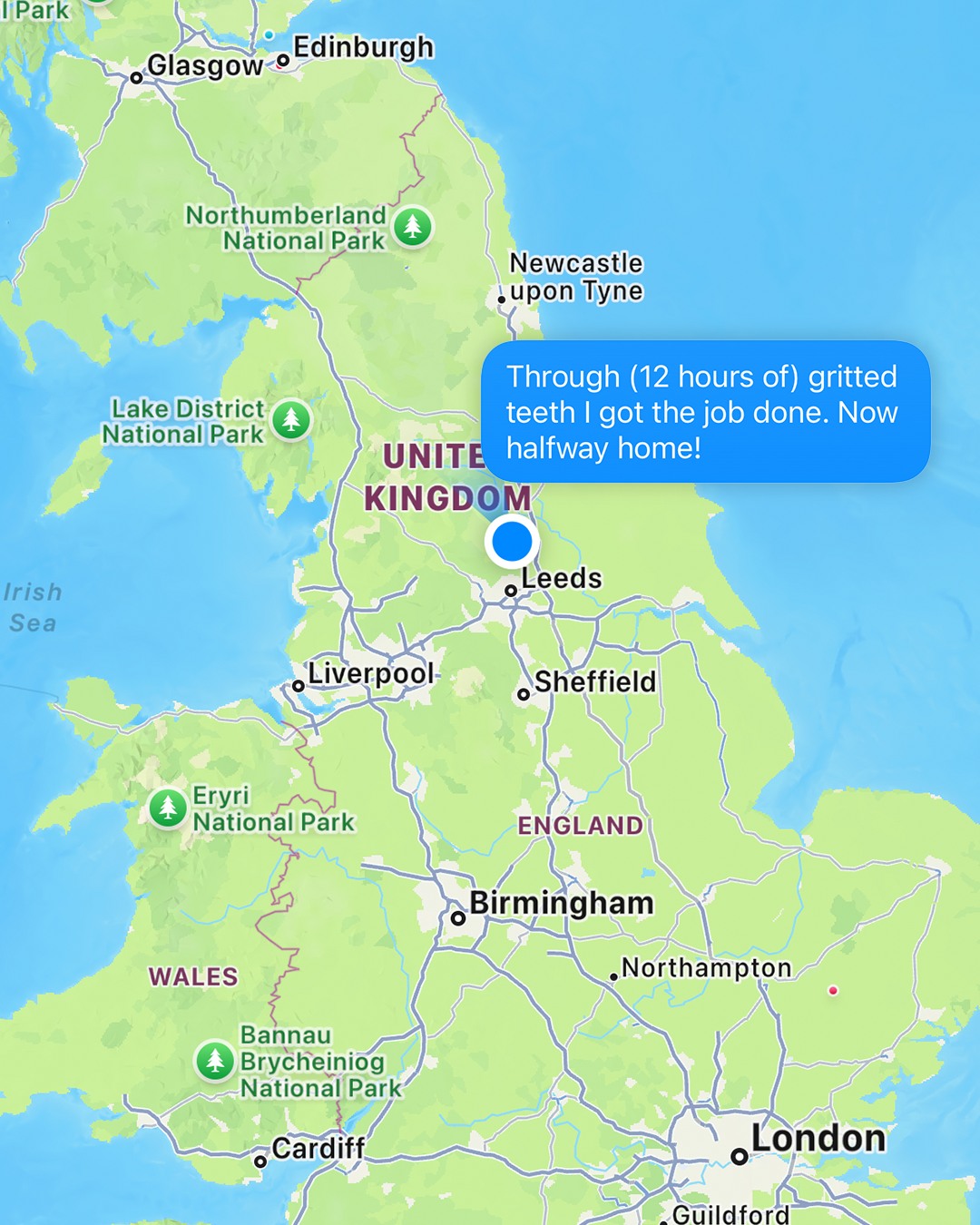 London to Edinburgh Cycle - 8
